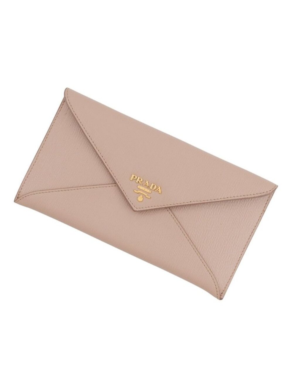 Prada Wallet Envelope Leather